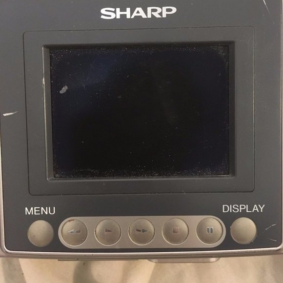 SHARP VL-A111 VIEWCAM 16X POWER ZOOM FOR PARTS ONLY UNTESTED SILVER NM 32296 - Picture 4 of 9